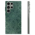 Samsung Galaxy S23 Ultra 5G TPU-hoesje - Groene Mandala