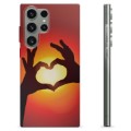 Samsung Galaxy S23 Ultra 5G TPU-hoesje - Hart Silhouet