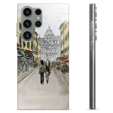 Samsung Galaxy S23 Ultra 5G TPU-hoesje - Italië Straat