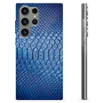 Samsung Galaxy S23 Ultra 5G TPU-hoesje - Leer