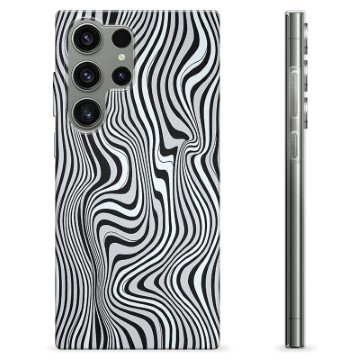 Samsung Galaxy S23 Ultra 5G TPU-hoesje - Betoverende Zebra