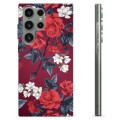 Samsung Galaxy S23 Ultra 5G TPU-hoesje - Vintage Bloemen