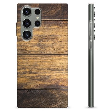 Samsung Galaxy S23 Ultra 5G TPU-hoesje - Hout