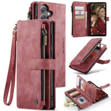 Samsung Galaxy S24 FE Caseme C30 Multifunctionele Portemonnee Hoesje - Rood