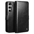 Samsung Galaxy S24 FE Qialino Classic Wallet Leren Hoesje