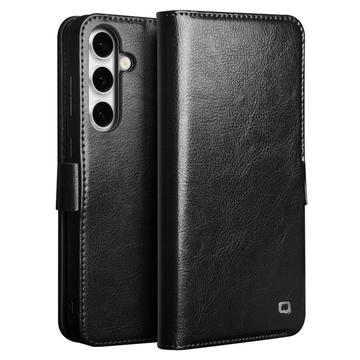 Samsung Galaxy S24 FE Qialino Classic Wallet Leren Hoesje