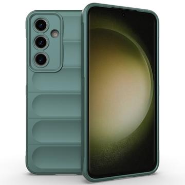 Samsung Galaxy S24 FE Rugged TPU Hoesje - Groen