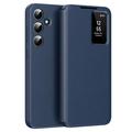 Samsung Galaxy S24 FE Smart Clear View Flip Hoesje met kaartsleuf