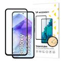Samsung Galaxy S24 FE Wozinsky Super Tough Glazen Screenprotector - 9H - Zwarte Rand