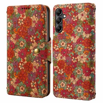 Samsung Galaxy S24 Vier Seizoenen Portemonnee Hoesje - Zomer