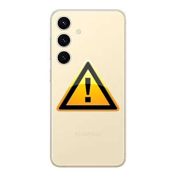 Samsung Galaxy S24+ Batterij Cover Reparatie - Geel