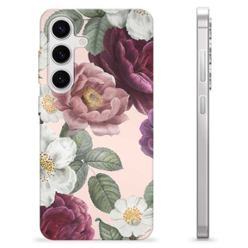 Samsung Galaxy S24 TPU-hoesje - Romantische Bloemen