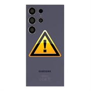 Samsung Galaxy S24 Ultra Batterij Cover Reparatie - Lilla