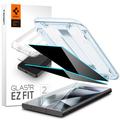 Samsung Galaxy S24 Ultra Spigen Glas.tR Ez Fit Privacy Glazen Screenprotector - 2 St.