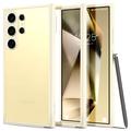 Samsung Galaxy S24 Ultra Spigen Ultra Hybrid Cover - Doorzichtig / Beige