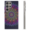 Samsung Galaxy S24 Ultra TPU-hoesje - Kleurrijke Mandala