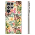 Samsung Galaxy S24 Ultra TPU-hoesje - Roze Bloemen