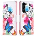 Samsung Galaxy S24+ Wonder Series Portemonnee Hoesje - Vlinders