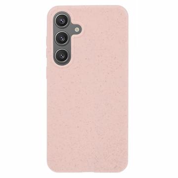 Samsung Galaxy S25 Biologisch Afbreekbaar Hoesje - Roze