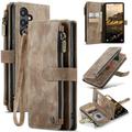 Samsung Galaxy S25 Caseme C30 Multifunctioneel Portemonnee Hoesje - Bruin
