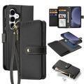 Samsung Galaxy S25 Dux Ducis Lawa Leren Portemonnee Hoesje met magneet