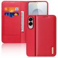 Samsung Galaxy S25 Edge Dux Ducis Hivo Wallet Leren Hoesje - Rood