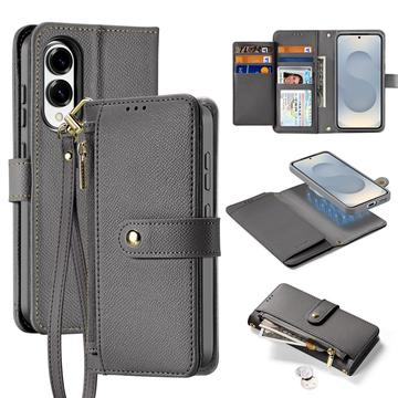 Samsung Galaxy S25 Edge Dux Ducis Lawa Leren Portemonnee Hoesje met magneet