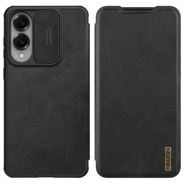 Samsung Galaxy S25 Edge Nillkin Qin Pro Flip Cover - Zwart