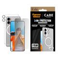 Samsung Galaxy S25 Edge PanzerGlass Care Flagship 3-in-1 Privacy Bundel - Helder