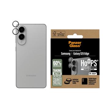 Samsung Galaxy S25 Edge PanzerGlass Hoepels Camera Lens Beschermer - Doorzichtig