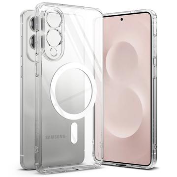 Samsung Galaxy S25 Edge Ringke Fusion Magnetic Hybride Hoesje - Doorzichtig