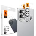 Samsung Galaxy S25 Edge Spigen Glas.tR Ez Fit Optik Pro Lens Glazen Protector - Zwart