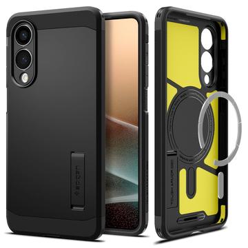 Samsung Galaxy S25 Edge Spigen Tough Armor Mag Hoesje - Zwart