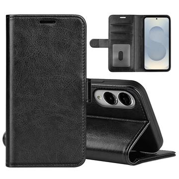 Samsung Galaxy S25 Edge Portemonnee Hoesje Magnetische Sluiting - Zwart