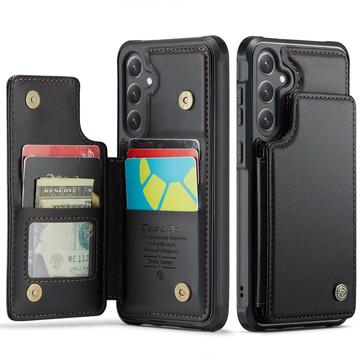 Samsung Galaxy S25 FE Caseme C22 Hoesje RFID-kaart portemonnee - Zwart