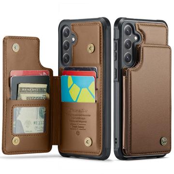 Samsung Galaxy S25 FE Caseme C22 Hoesje RFID Kaarthouder - Bruin
