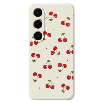 Samsung Galaxy S25 FE Kersenpatroon TPU hoesje