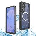 Samsung Galaxy S25 FE Redpepper IP68 Magnetisch Waterdicht Hoesje - Zwart