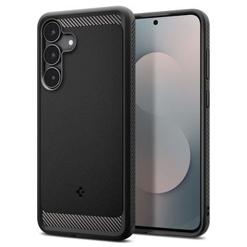 Samsung Galaxy S25 FE Spigen Rugged Armor TPU Hoesje - Zwart