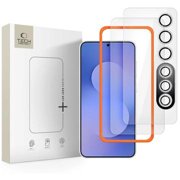 Samsung Galaxy S25 FE Tech-Protect Supreme Beschermingsset - Doorzichtig