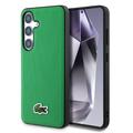 Samsung Galaxy S25 Lacoste Iconic Petit Pique Woven Logo Hoesje - MagSafe Compatibel
