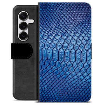 Samsung Galaxy S25+ Premium Portemonnee Hoesje - Leer