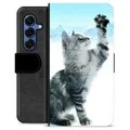 Samsung Galaxy S25 Premium Portemonnee Hoesje - Kat