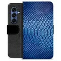 Samsung Galaxy S25 Premium Portemonnee Hoesje - Leer
