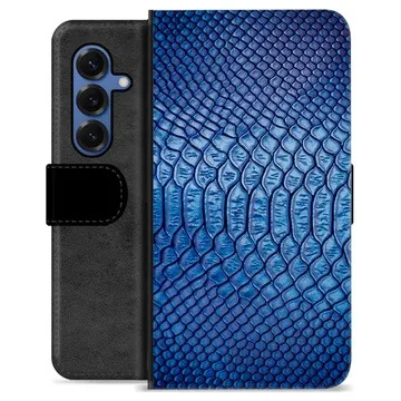 Samsung Galaxy S25 Premium Portemonnee Hoesje - Leer