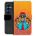 Samsung Galaxy S25 Premium Portemonnee Hoesje - Skelet Zomer