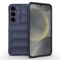 Samsung Galaxy S25 Rugged TPU Hoesje - Donkerblauw