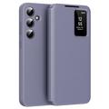 Samsung Galaxy S25 Smart Clear View Flip Hoesje met kaartsleuf