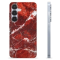 Samsung Galaxy S25 TPU-hoesje - Rode Marmer