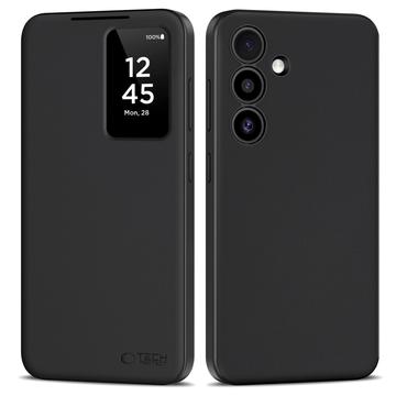 Samsung Galaxy S25 Tech-Protect Slim Flip Hoesje - Zwart